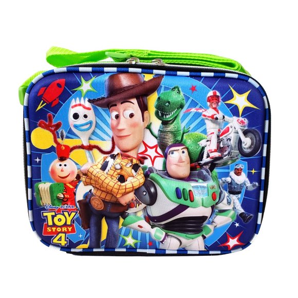 Disney Toy Story Backpack and Lunch Bag Set Kids School Bag with Lunch Box Black - Picture 7 of 8